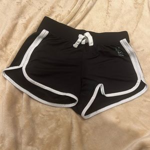 Justice black shorts